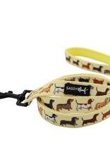 Sassy Woof Doxie Delight Fabric Leash