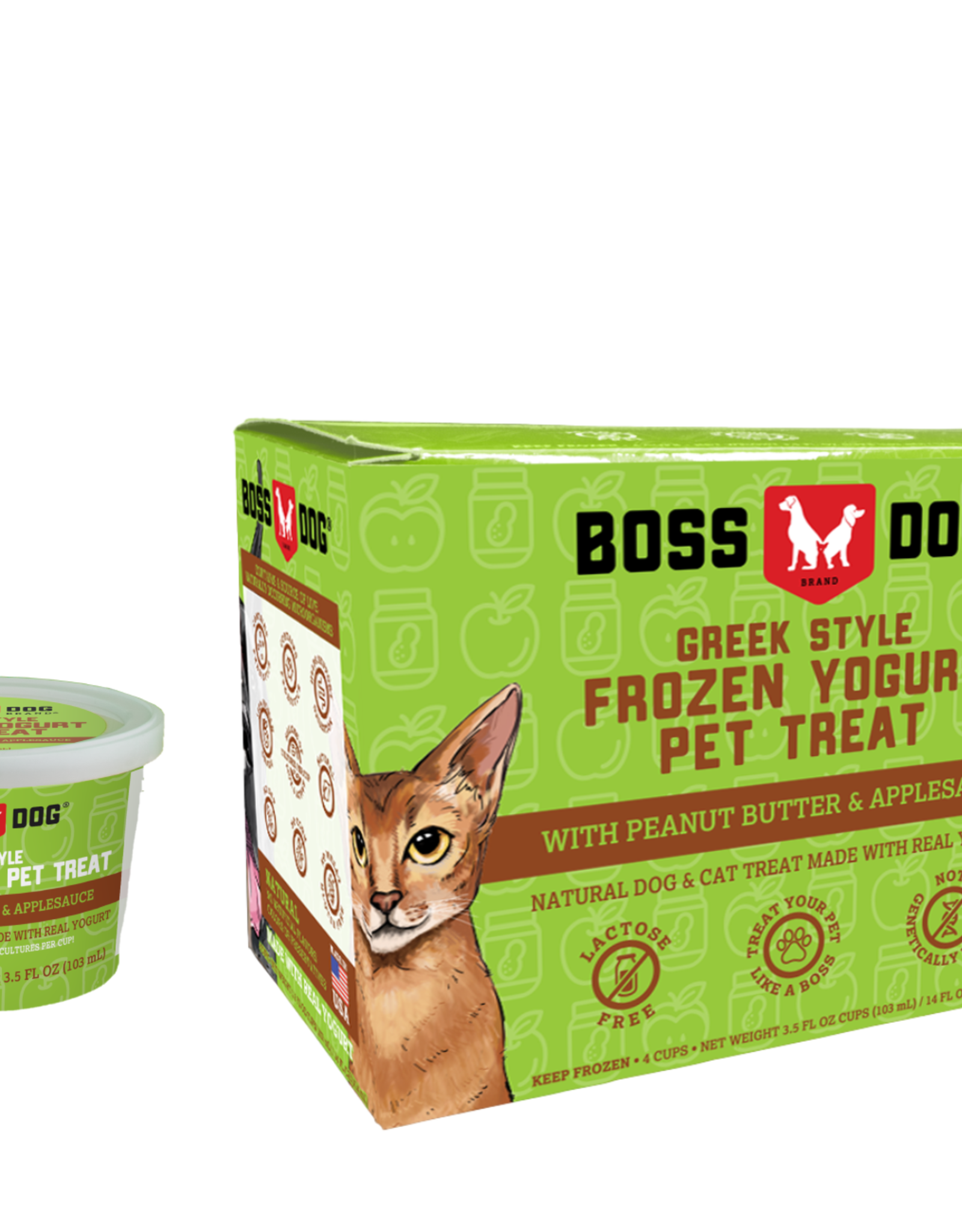 Boss Dog Boss Dog Frozen Yogurt Peanut Butter & Applesauce