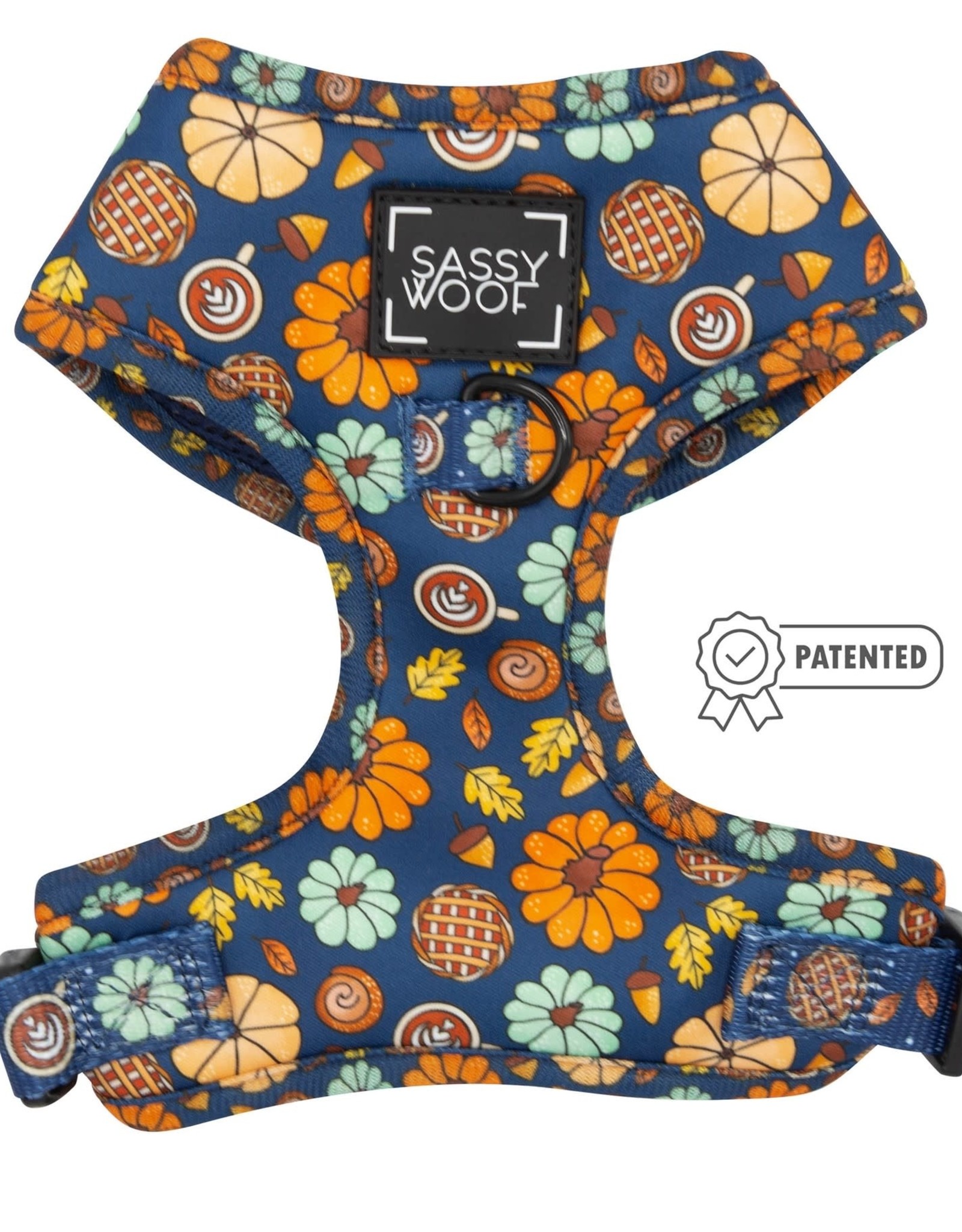 Sassy Woof Oh My Gourd Adjustable Dog Harness