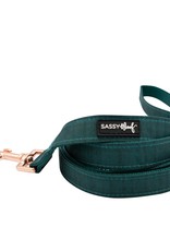 Sassy Woof Forest Fabric Leash