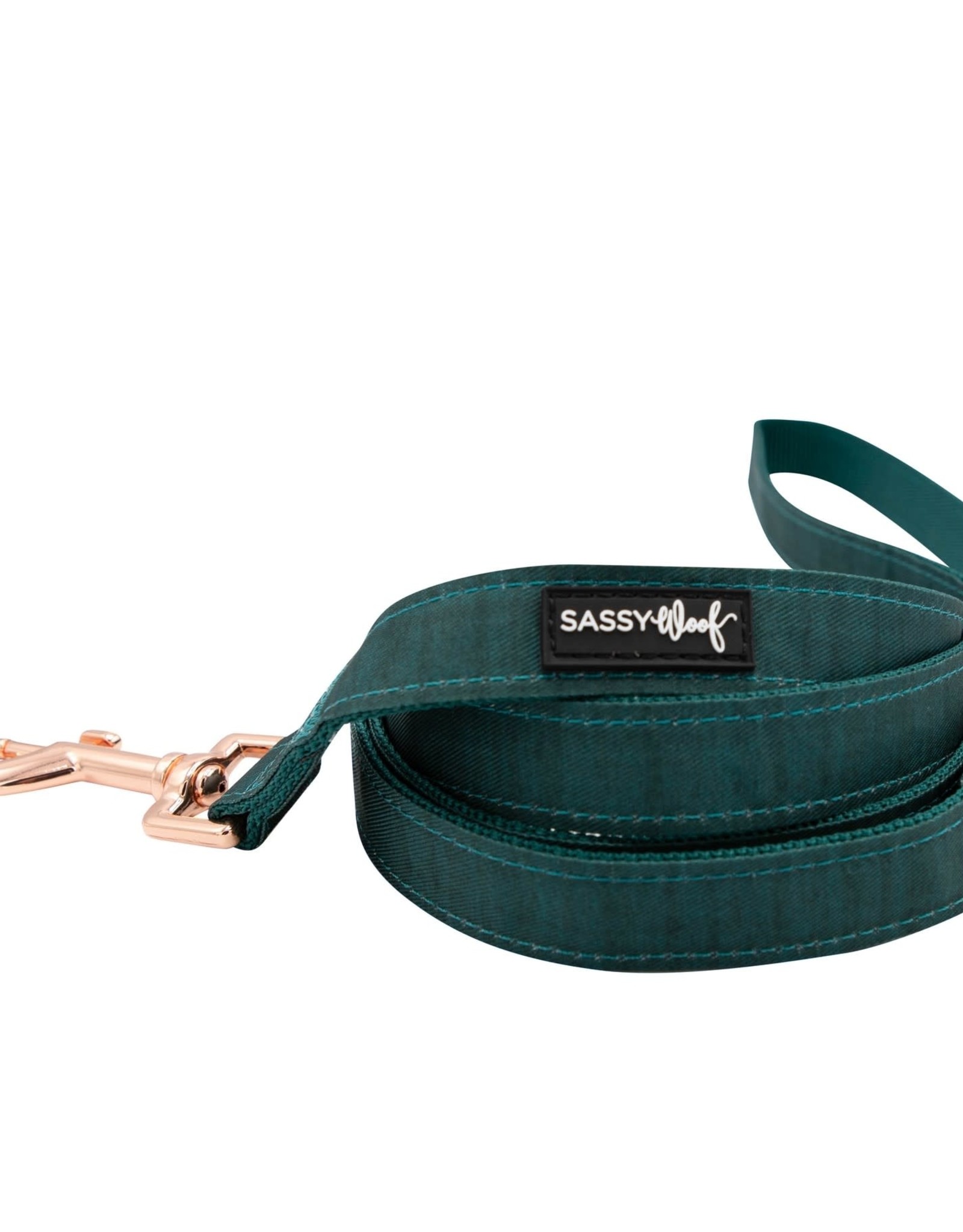 Sassy Woof Forest Fabric Leash