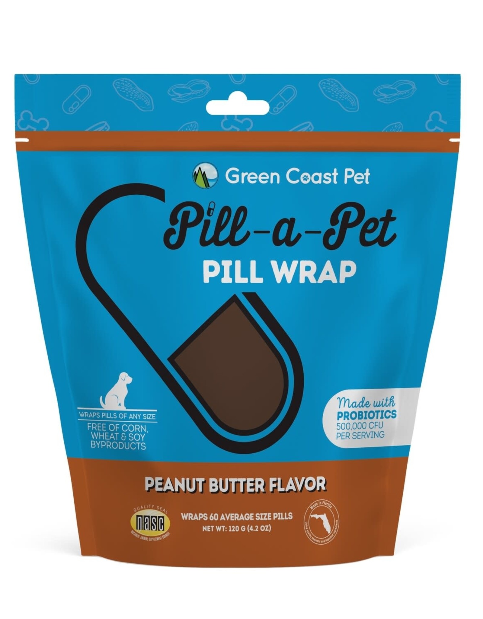 Green Coast Pet Green Coast Pet Pill A Pet Peanut Butter