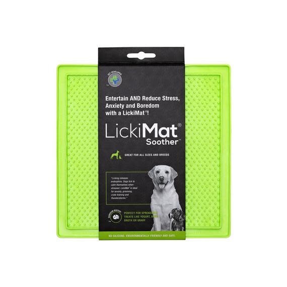 LickiMat Buddy Slow Feeder Dog Lick Mat, Turquoise, X-Large