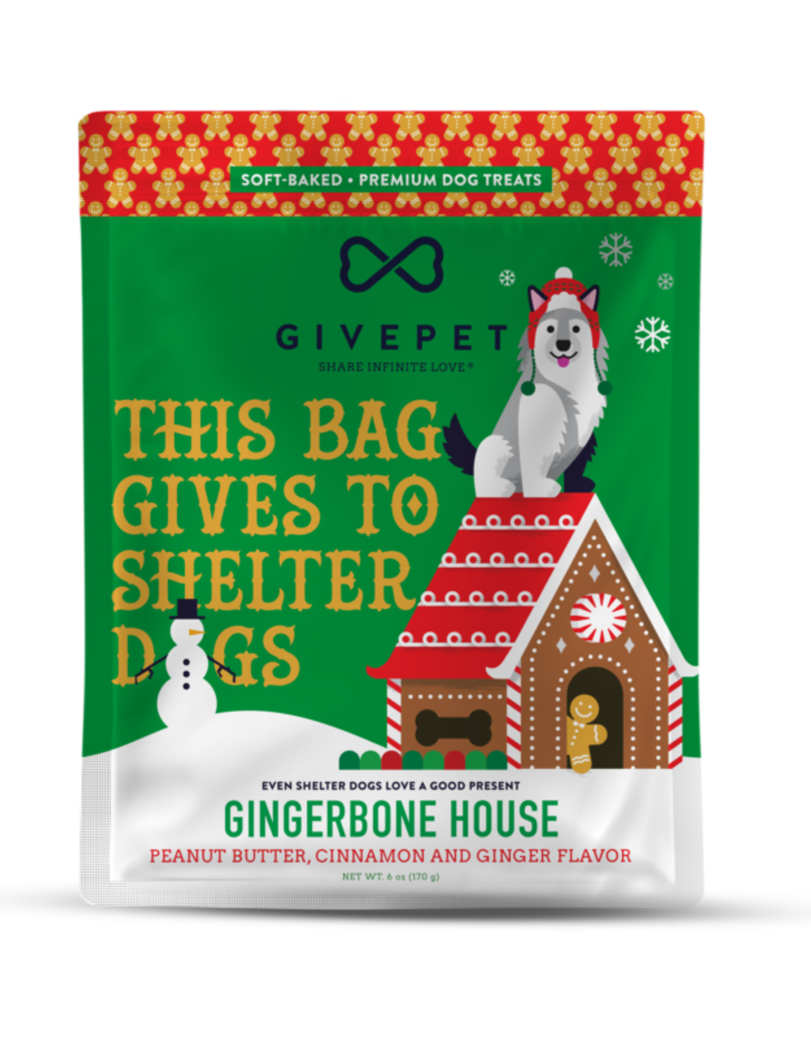 GivePet Gingerbone House