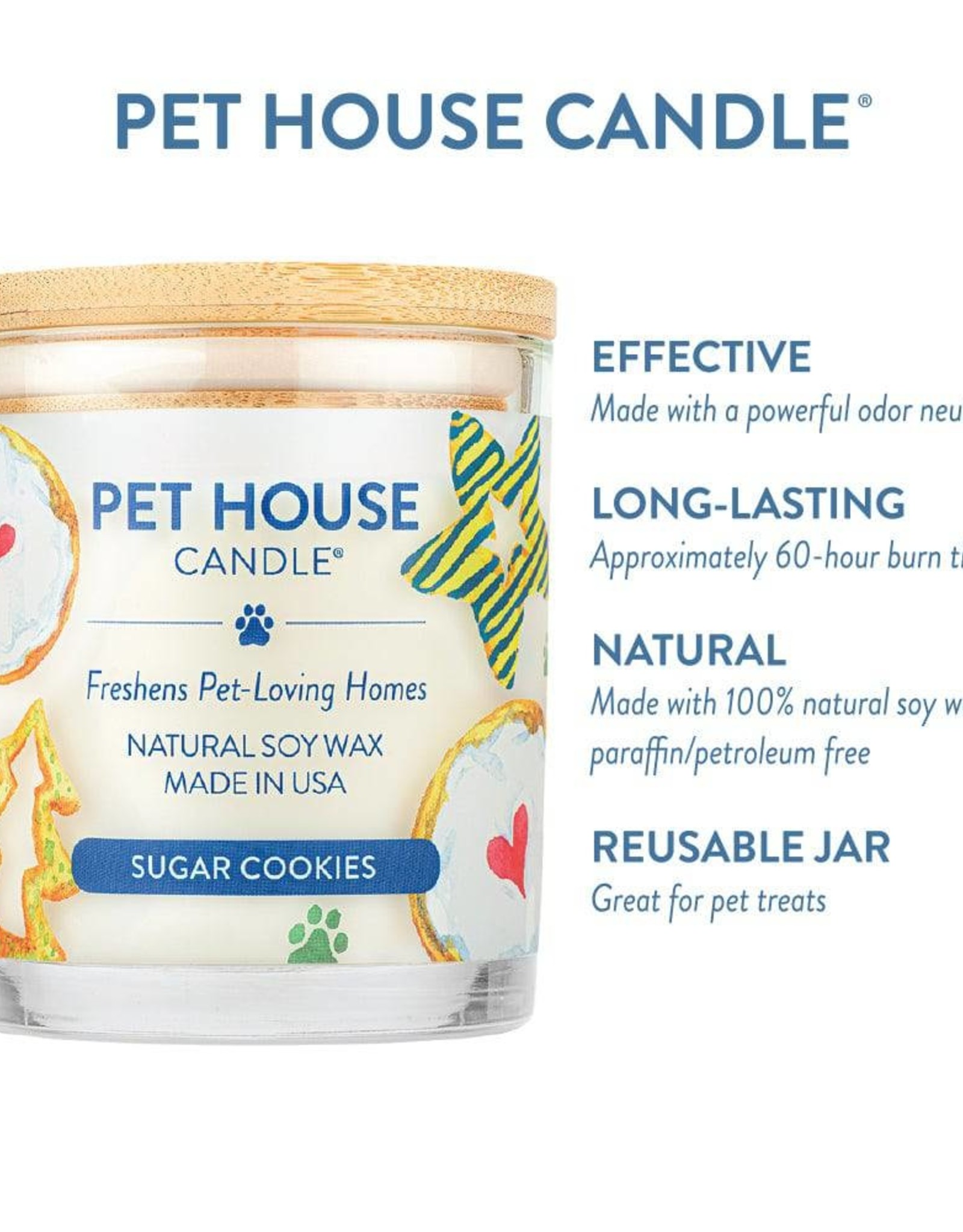 Pet House Sugar Cookie Candle