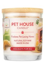Pet House Holidays Fur All Candle