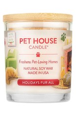 Pet House Pet House Holidays Fur All Candle