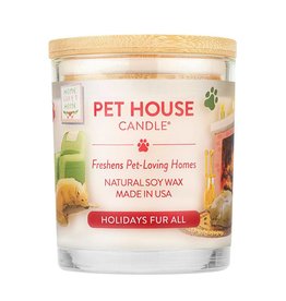 Pet House Holidays Fur All Candle
