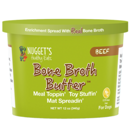 Nugget's Healthy Eats Nugget's Beef Bone Broth Butter 12oz