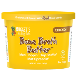 Nugget's Healthy Eats Nugget's Chicken Bone Broth Butter 12oz