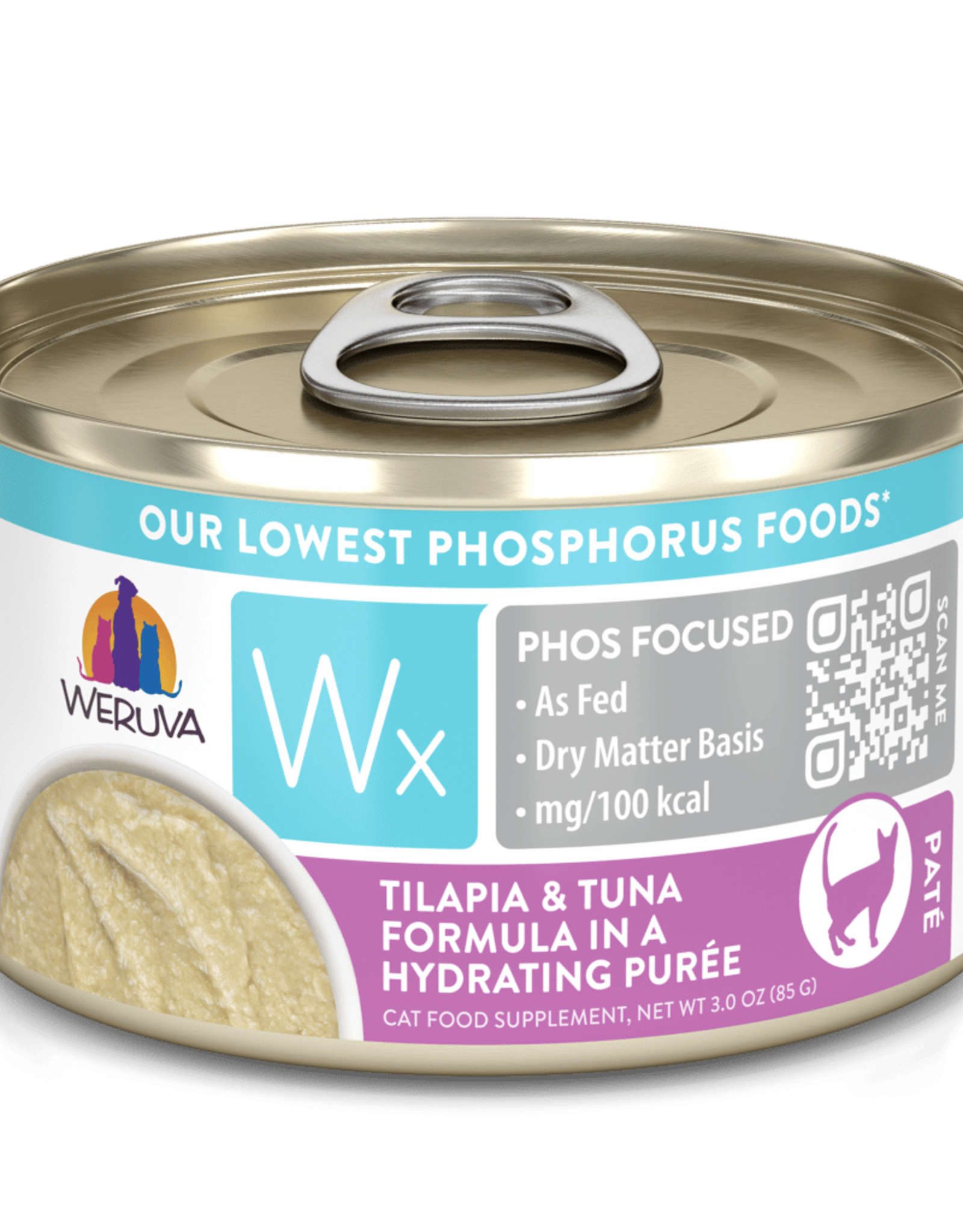 Weruva Wx Tilapia Tuna Formula in Hydrating Puree