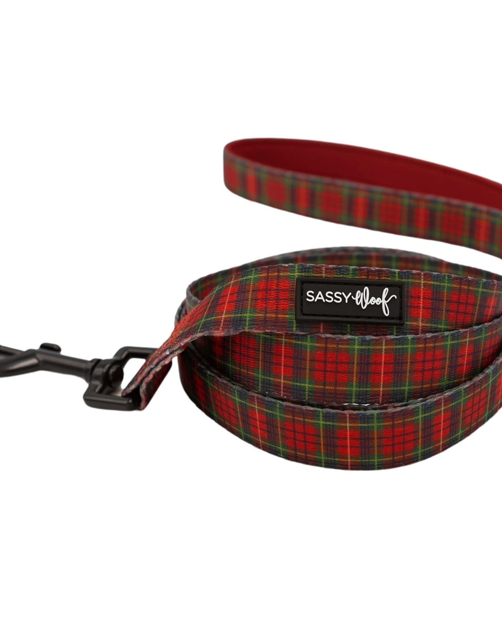 Sassy Woof Deck the Paws Fabric Leash