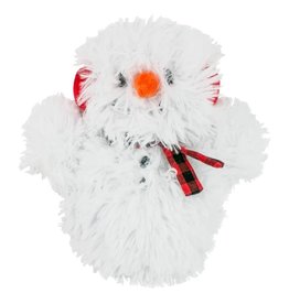 Tall Tails Tall Tails Holiday Fluffy Snowman 8"