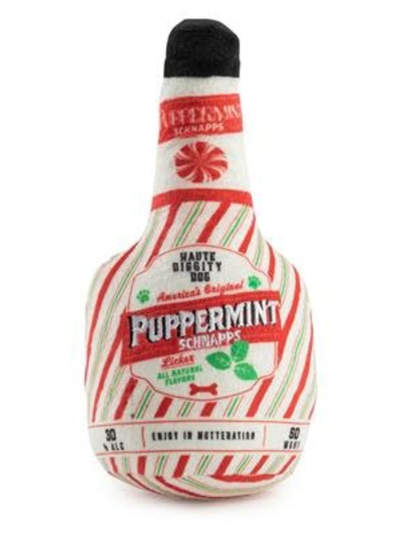 Holiday Puppermint Schnapps Toy