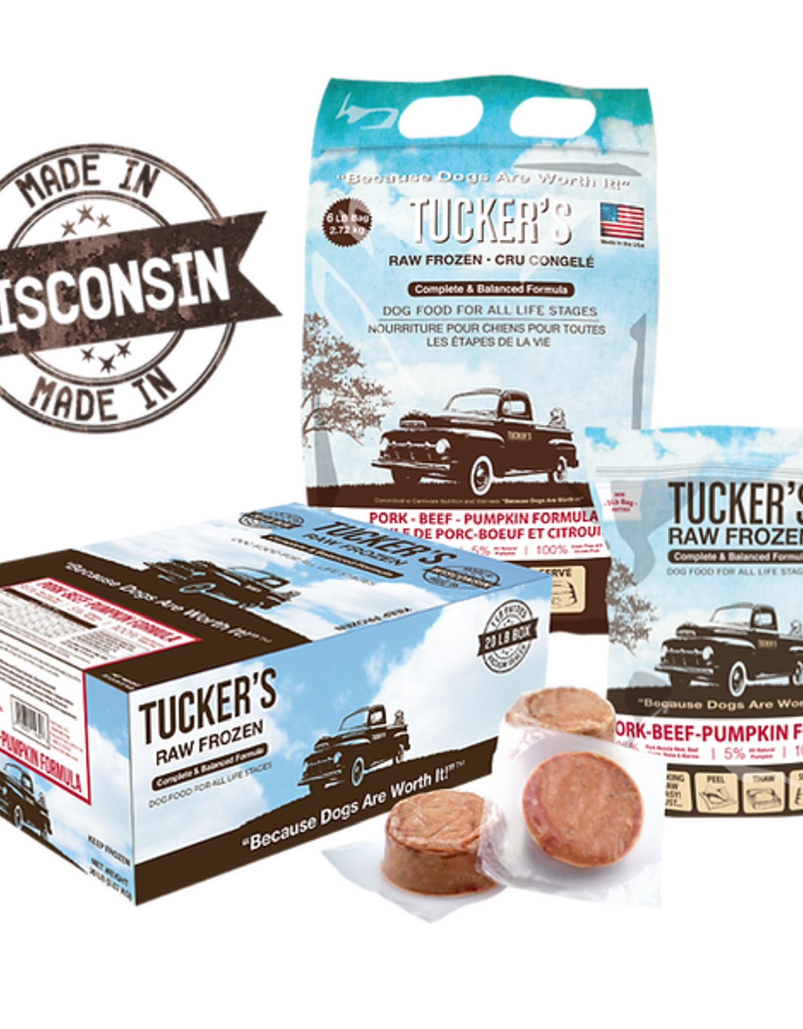 Tuckers Tuckers Frozen Raw Pork Beef