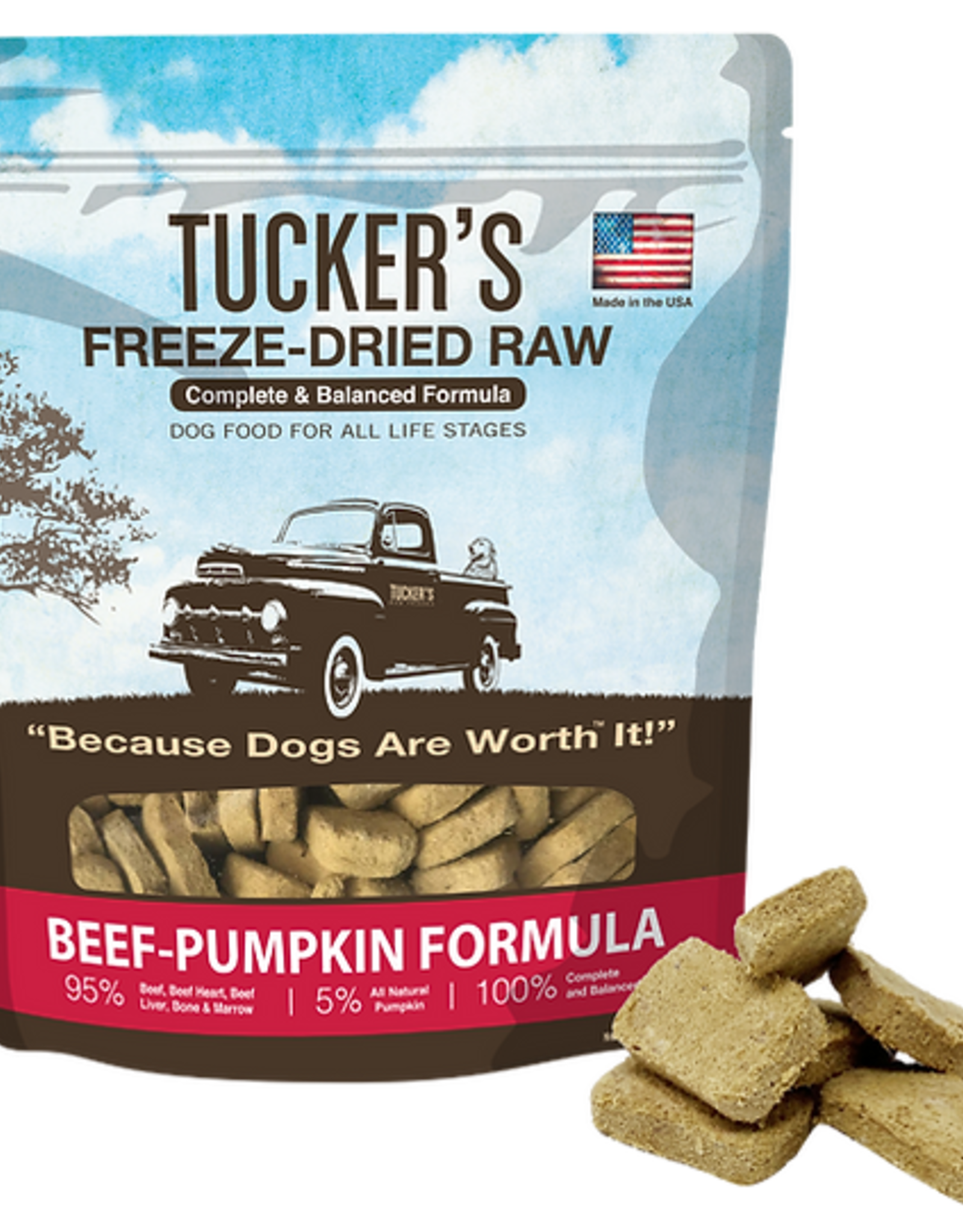 Tuckers Freeze Dried Beef 14oz