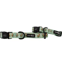 Sassy Woof Holiday Jingle Bell Guac Adjustable Dog Collar