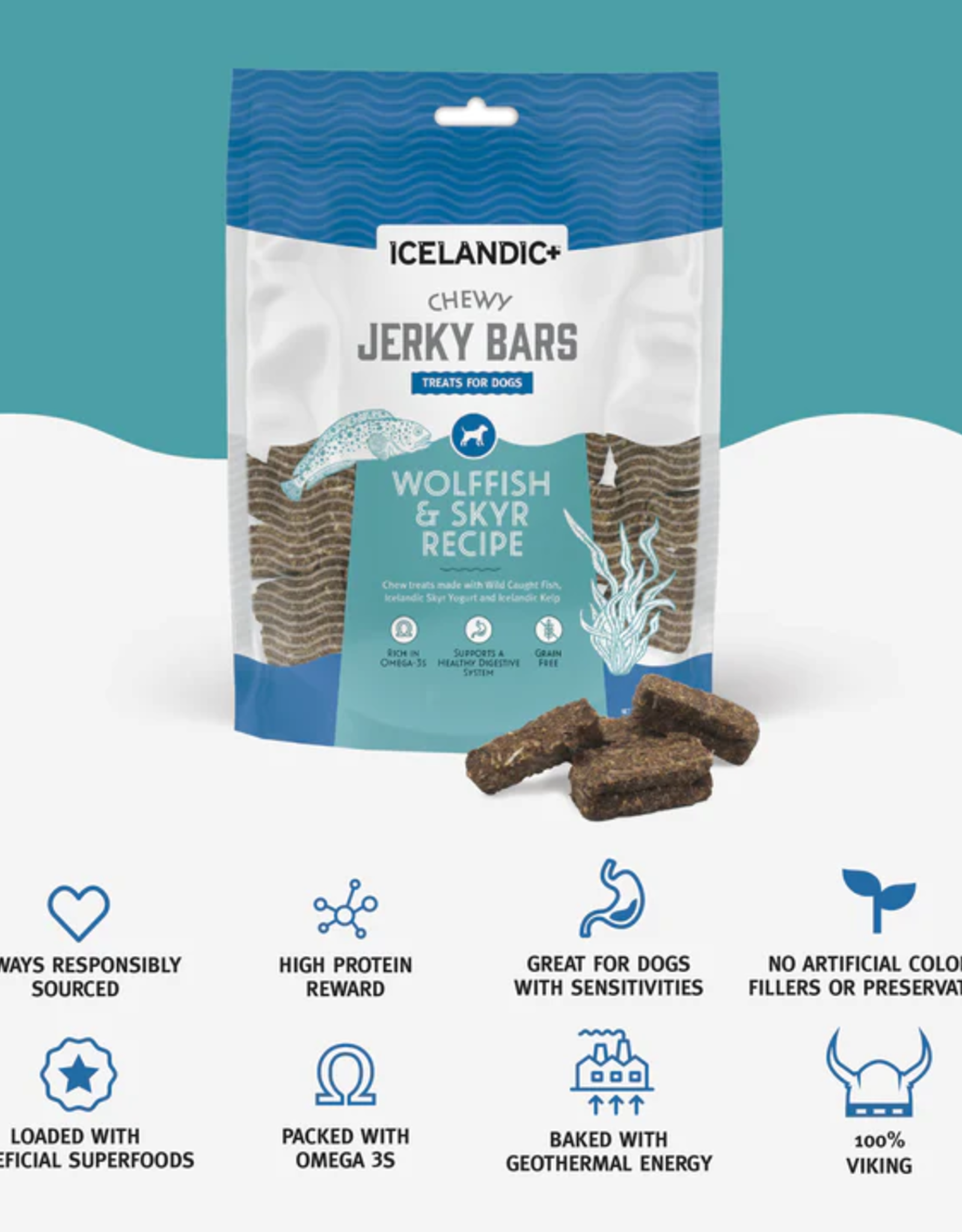 Icelandic+ Icelandic+ Arctic Wolffish & Skyr Jerky