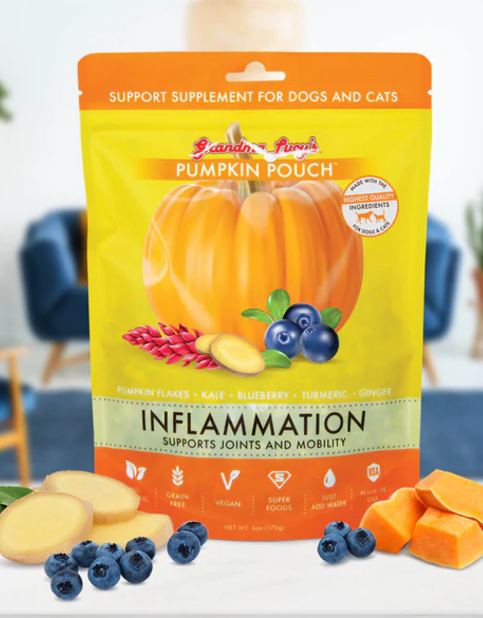 Grandma Lucy's Grandma Lucy's Pumpkin Pouch Inflammation 6oz