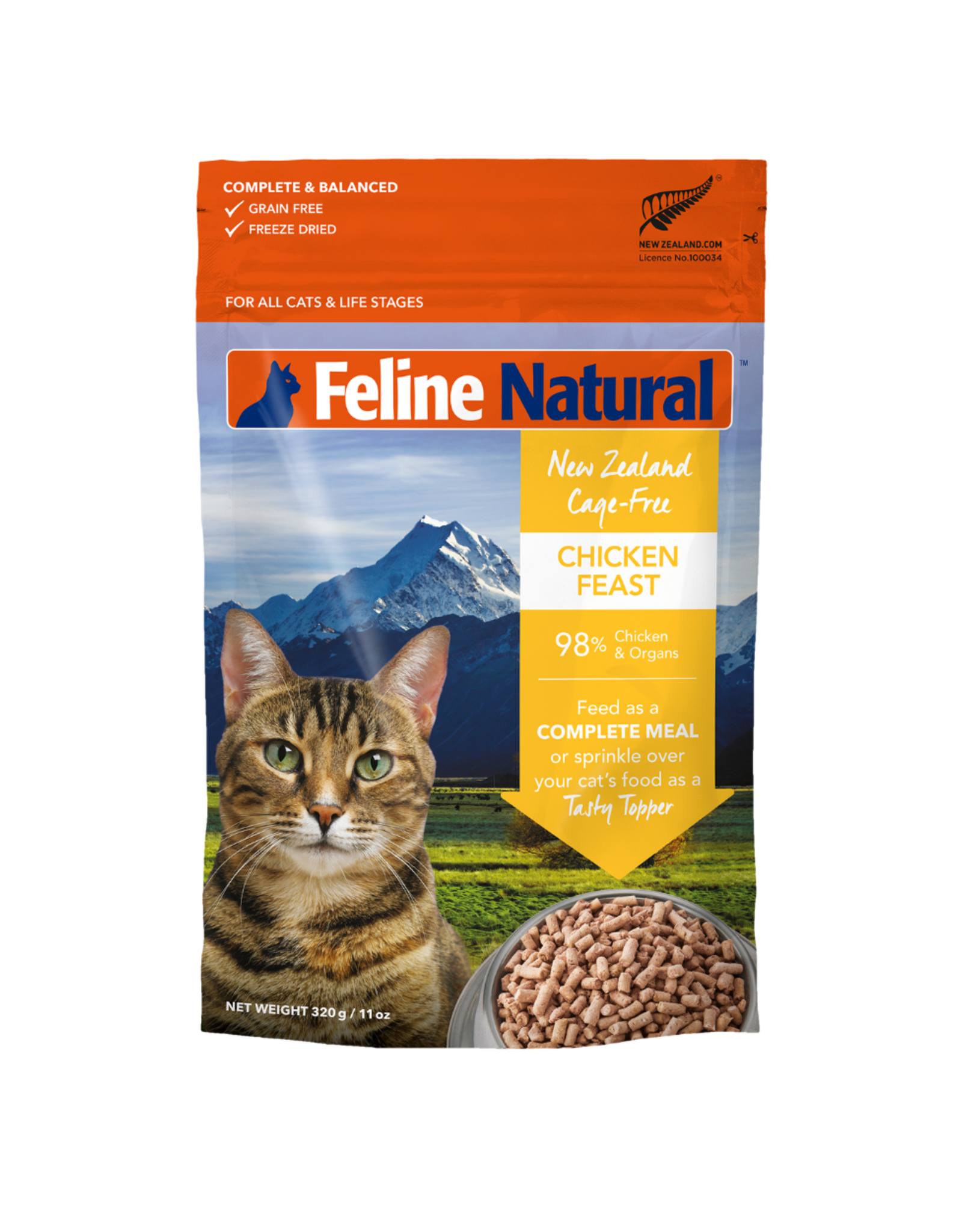 K9 Natural Feline Natural Freeze-Dried Chicken