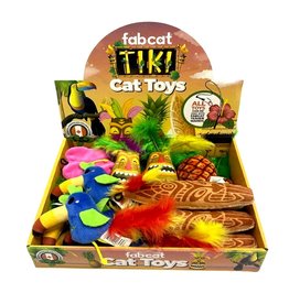 FabCat Tiki Cat Toys