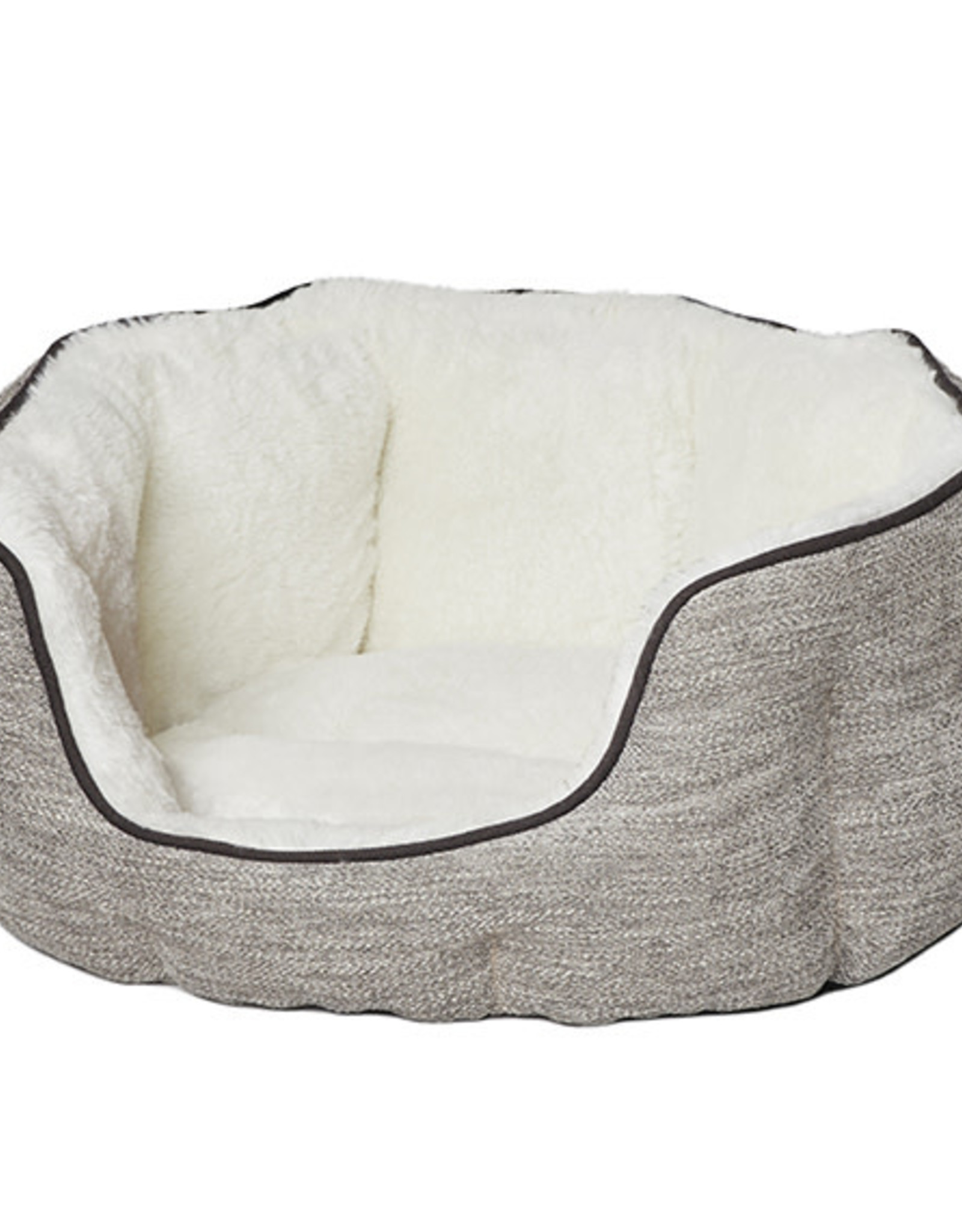 MidWest Homes for Pets Midwest Quiet Time Deluxe Taupe Tulip Bed