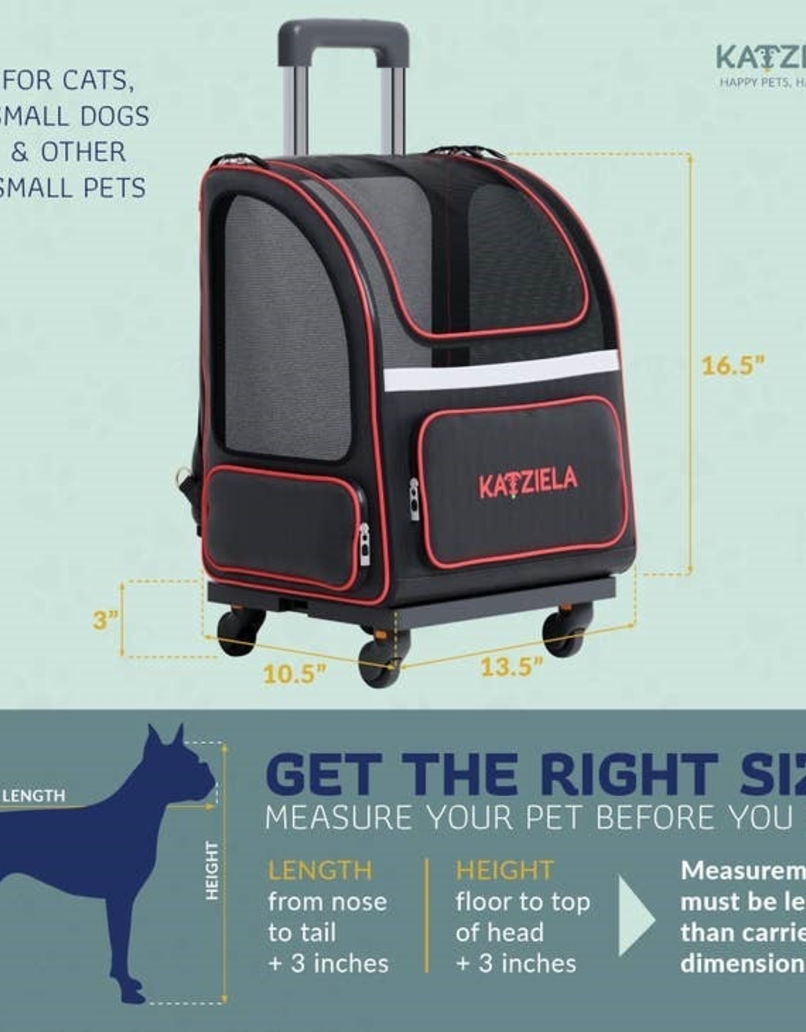 Katziela Hybrid Adventurer Backpack Carrier