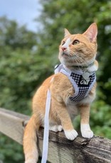 Travel Cat The Houndstooth Cat Reflective Cat Harness