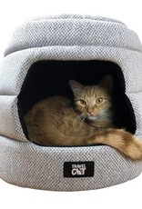"The Meowbile Home" Convertible Cat Bed & Cave
