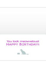 Dog Speak Dog Speak Card - Birthday - Cat Meowvelous