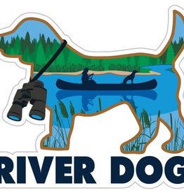 Dog Speak 3" Decal River Dog