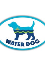 Dog Speak Car Magnet: Water Dog