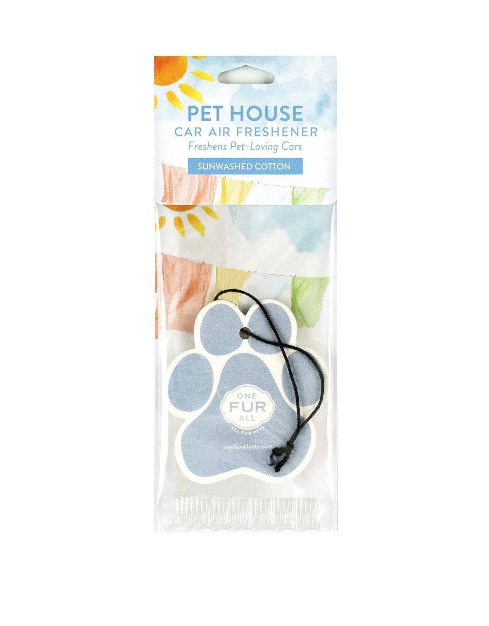 Pet House Sunwashed Cotton Car Air Freshener