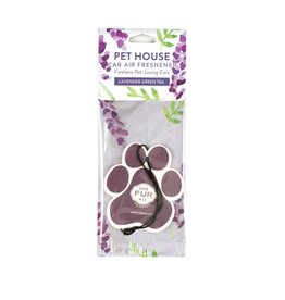 Pet House Lavender Green Tea Car Air Freshener