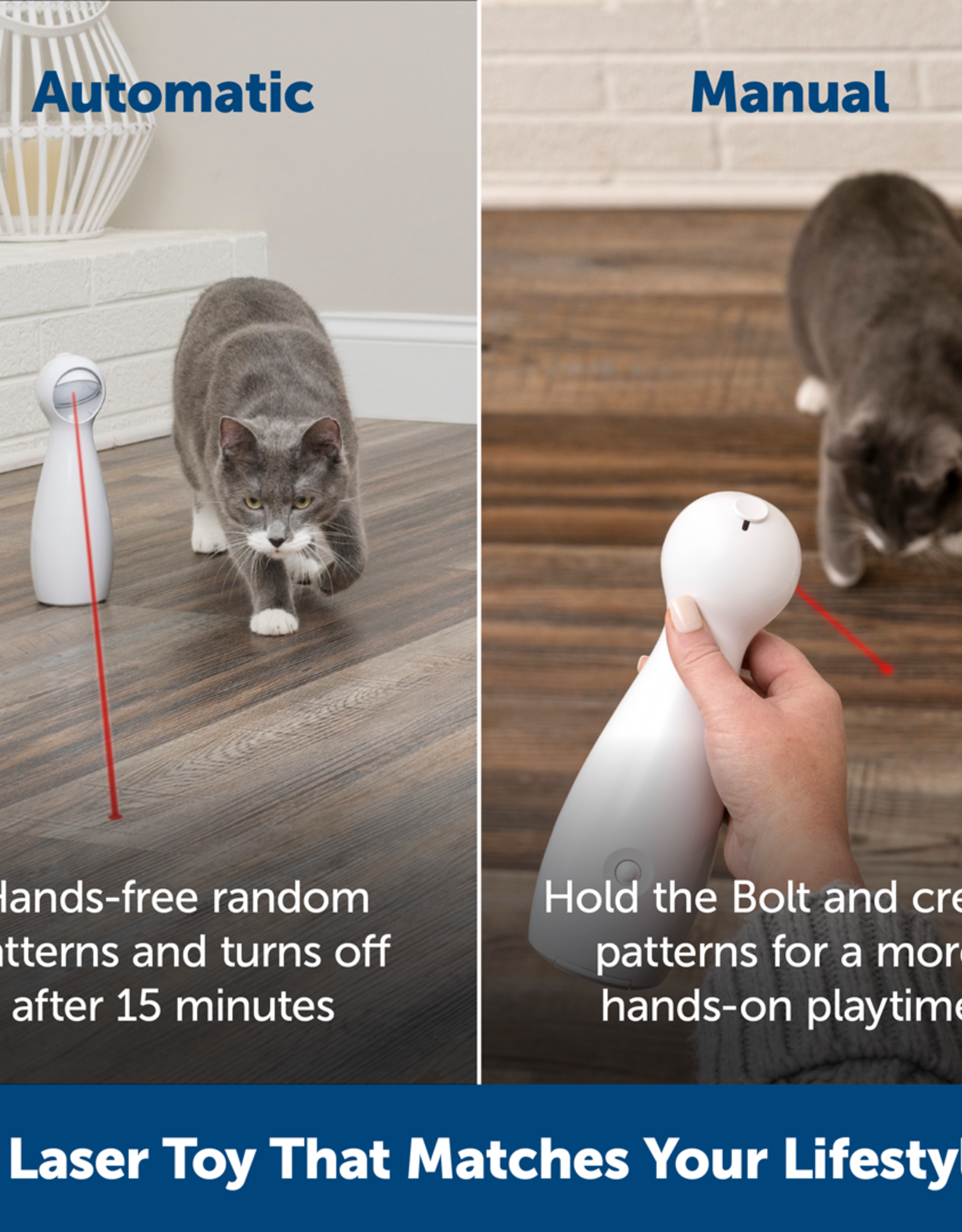 Bolt Automatic Laser Light Cat Toy