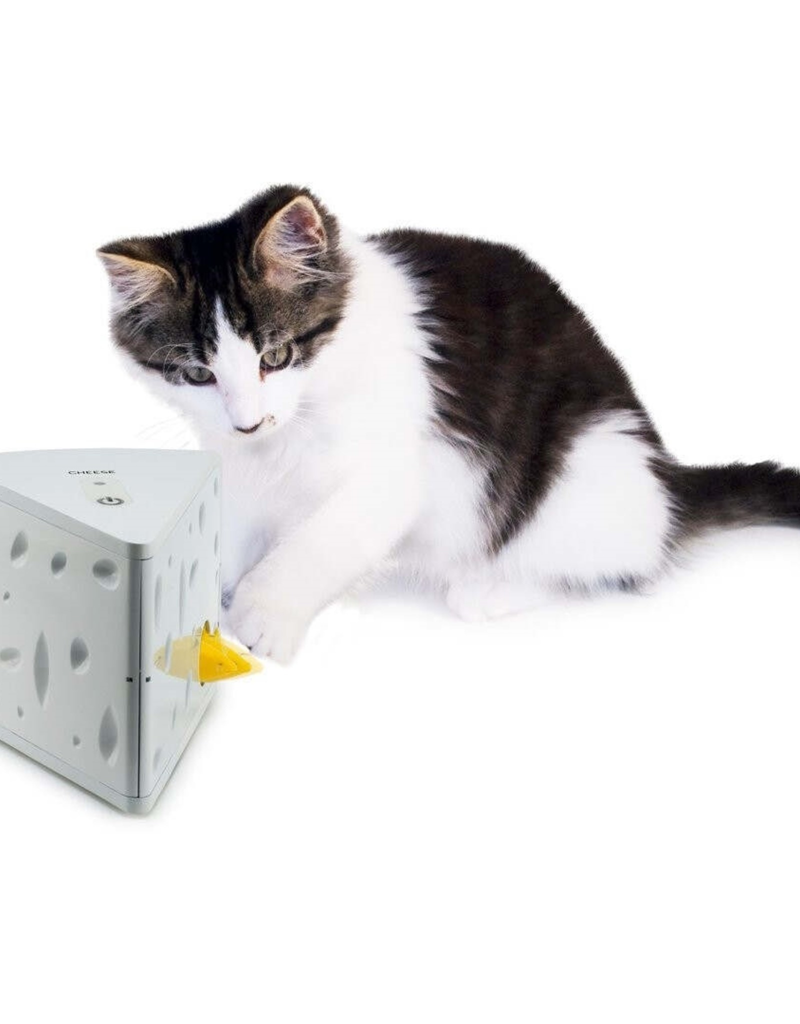 Cheese Automatic Cat Toy