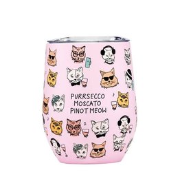 Purrsecco Wine Tumbler