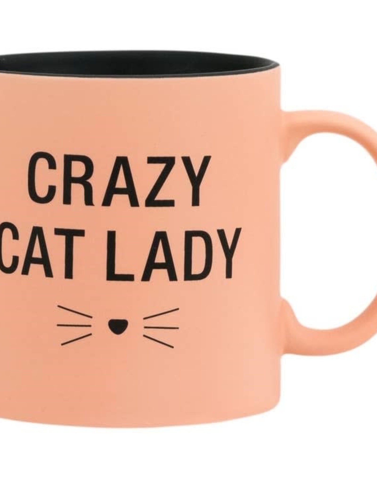 Dog Speak Crazy Cat Lady Stoneware Coffee Mug
