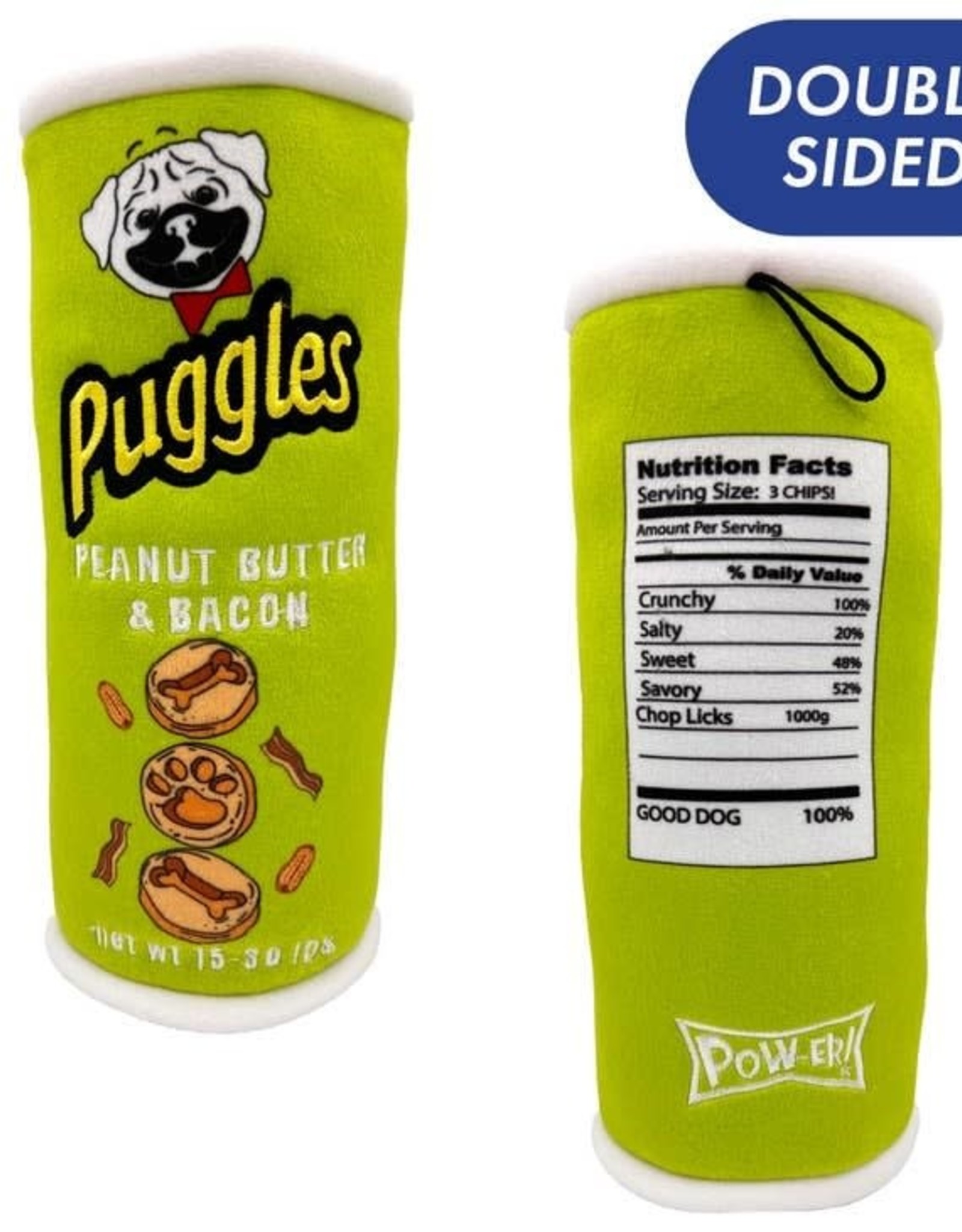 Huxley & Kent Puggles Can Dog Toy