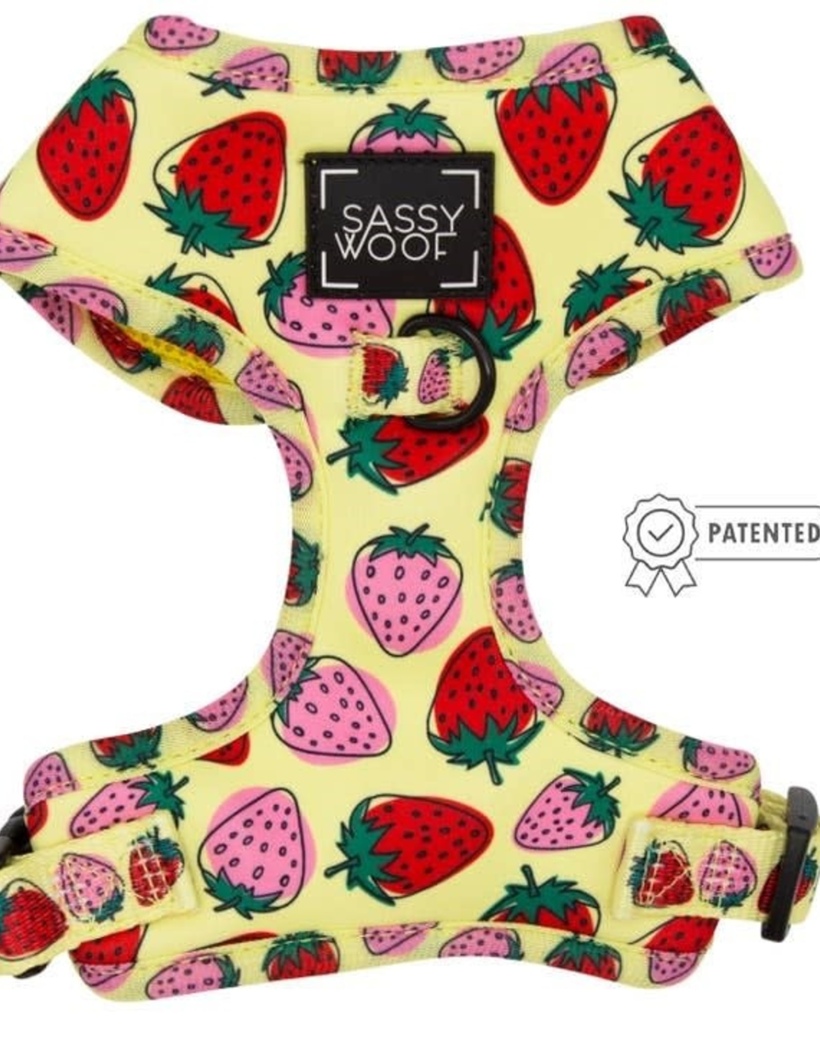 Sassy Woof Strawberry Fields Furever Adjustable Dog Harness