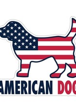 Dog Speak 3" Decal American Dog