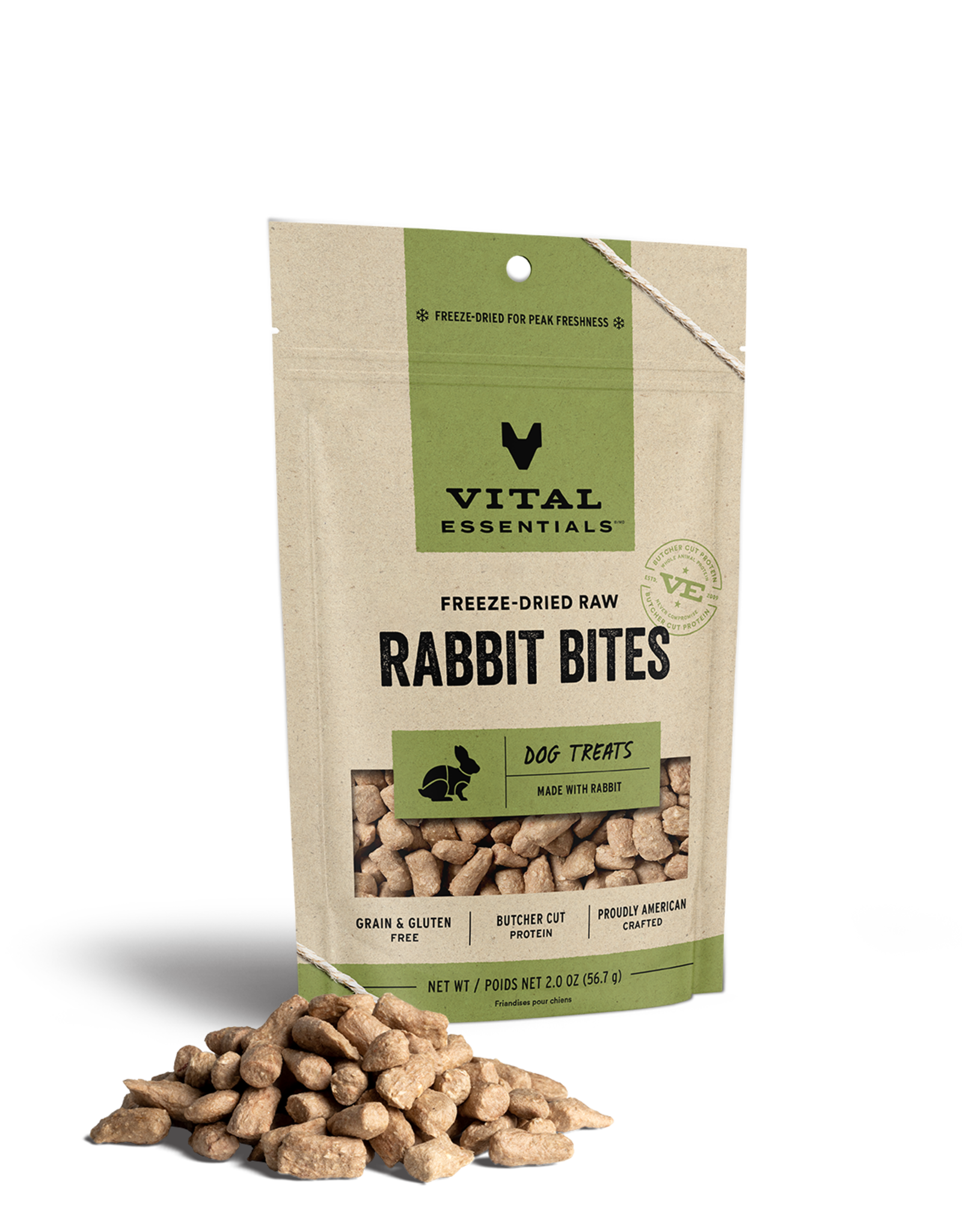 Vital Essentials Vital Essentials Dog Treat Rabbit Bite
