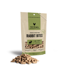 Vital Essentials Vital Essentials Dog Treat Rabbit Bite Vital Essentials Vital Essentials Dog Treat Rabbit Bite