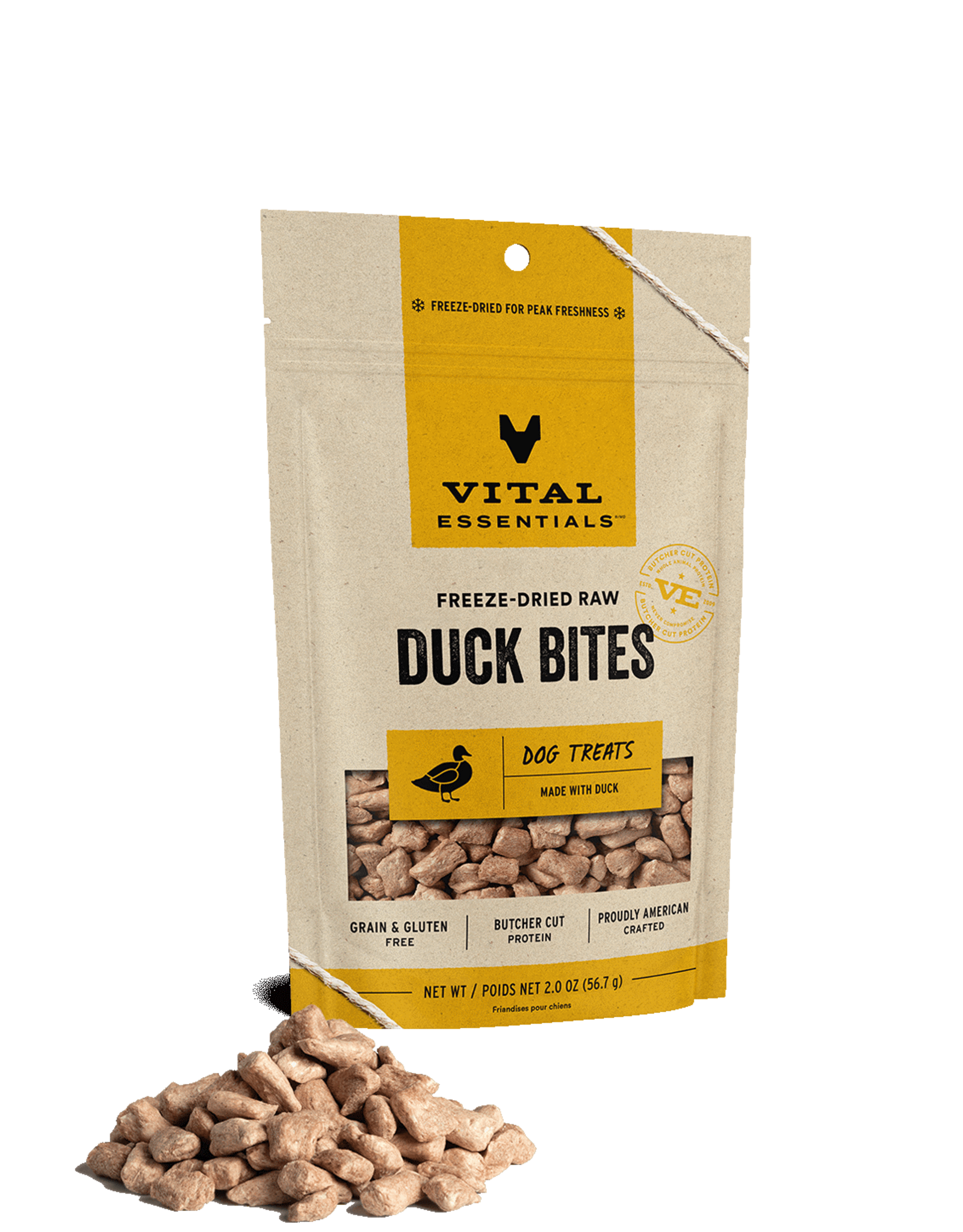 Vital Essentials Vital Essentials Dog Treat Duck Bites