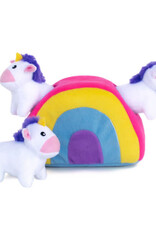 ZippyPaws ZippyPaws Burrow - Unicorns in Rainbow