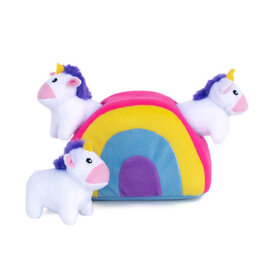 ZippyPaws ZippyPaws Burrow - Unicorns in Rainbow