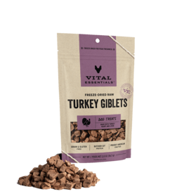 Vital Essentials Vital Essentials Dog Treat Turkey Giblets 2.0oz