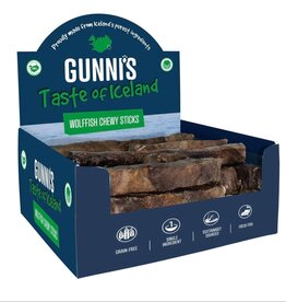 Gunni's Wolffish Chewy Sticks Bulk