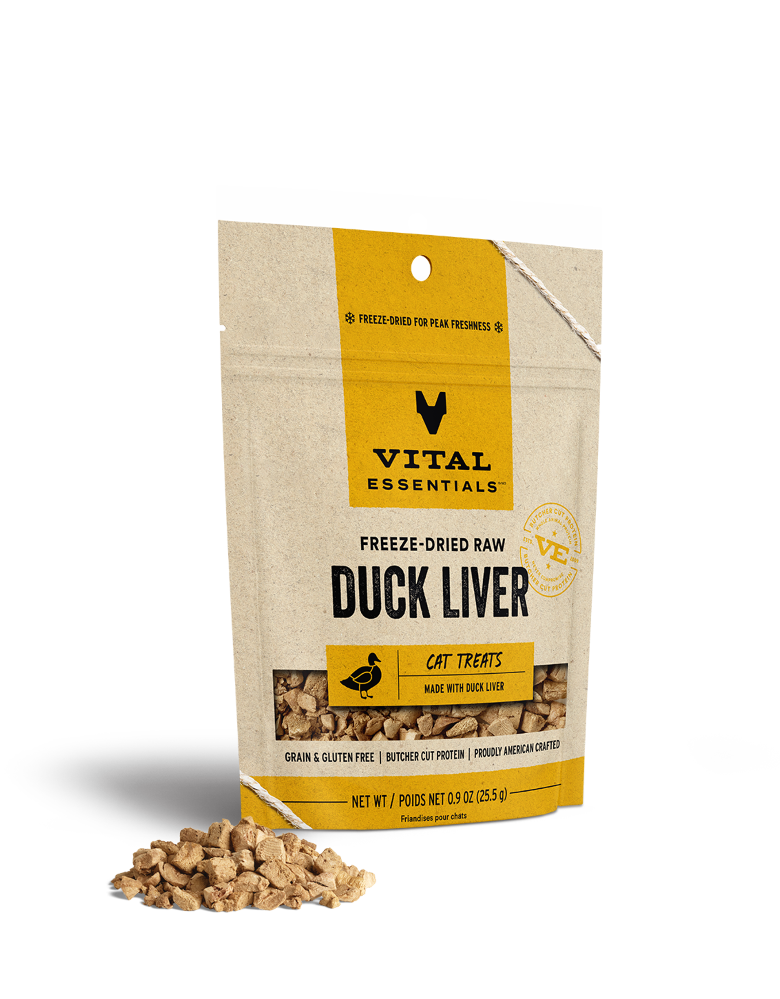 Vital Essentials Vital Essentials Cat Treats Duck Liver