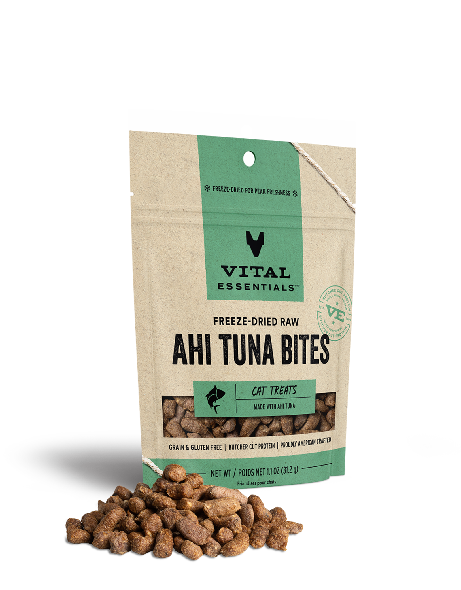 Vital Essentials Vital Essentials Cat Treats Ahi Tuna